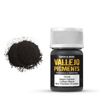 VALLEJO Vallejo Pigments Carbon Black (Smoke Black) 30 ml [73116]