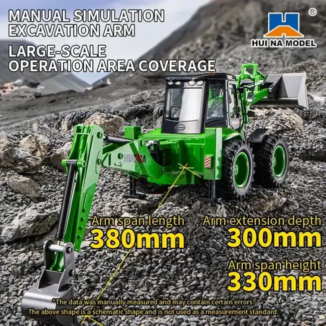 Huina 1/14 RC BackHoe