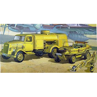 ACADEMEY Academy 1/72 German Fueltank & Shiwimm Plastic Model Kit [13401]