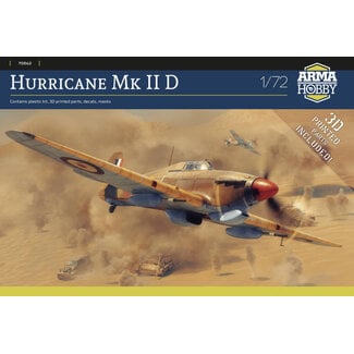 ARMA HOBBY Arma Hobby 1/72 Hurricane Mk II D Plastic Model Kit