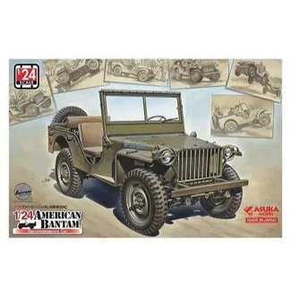 ASUKA Asuka 1/24 American Bantam BRC Limited Edition Plastic Model Kit
