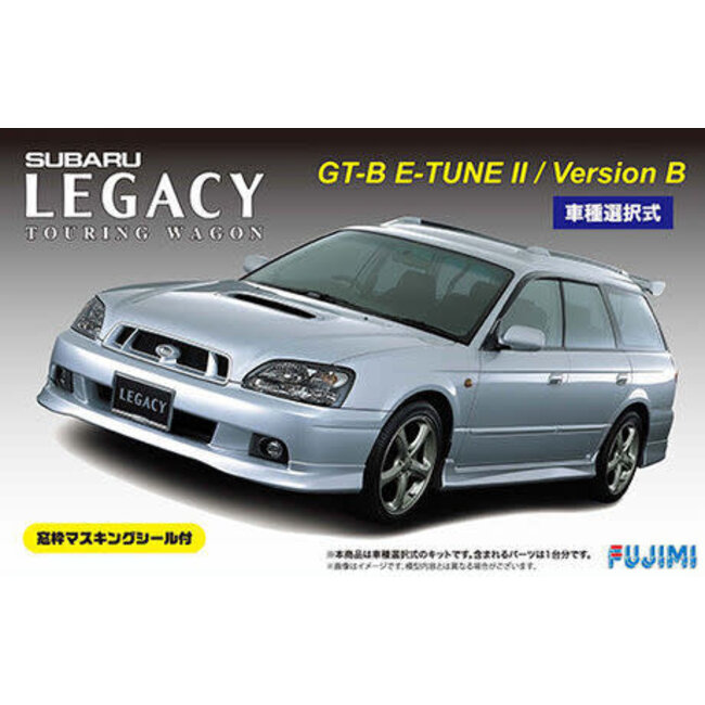 Fujimi 1/24 Subaru Legacy Touring Wagon GT-B E-tuneII / Version B w/Window Frame Masking (ID-77) Plastic Model Kit