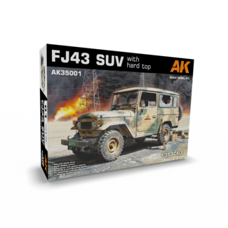 AK INTERACTIVE AK Interactive 1/35 FJ43 Suv With Hard Top Plastic Model Kit