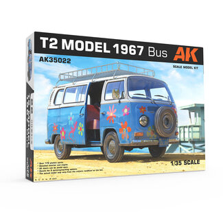 AK INTERACTIVE AK Interactive 1/35 T2 Model 1967 BUS Plastic Model Kit
