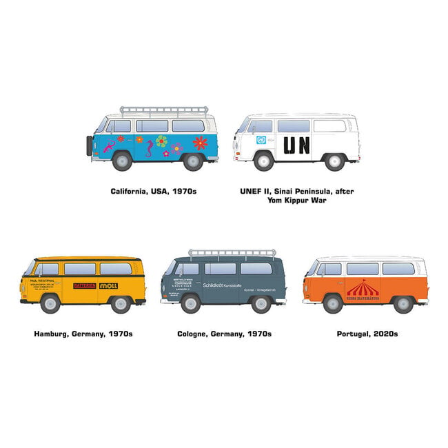 AK Interactive 1/35 T2 Model 1967 BUS Plastic Model Kit
