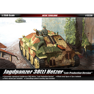 ACADEMEY Academy 1/35 Jagdpanzer 38(T) Hetzer "Late Version" Plastic Model Kit [13230]