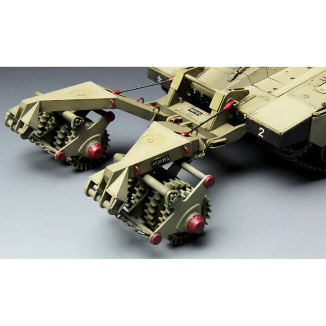Meng 1/35 Israel Main Battle Tank Merkava Mk.3 BAZ w/Nochri Dalet Mine Roller System Model Kit