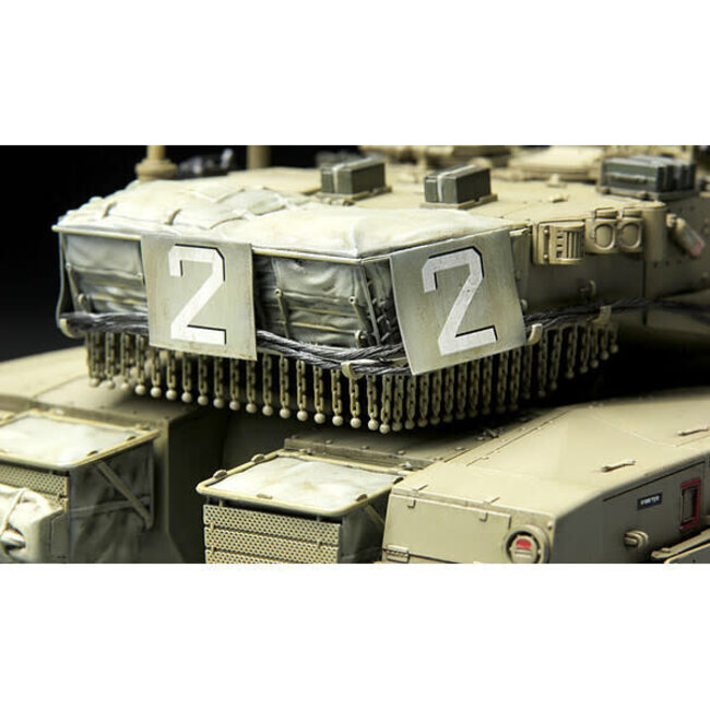 Meng 1/35 Israel Main Battle Tank Merkava Mk.3 BAZ w/Nochri Dalet Mine Roller System Model Kit