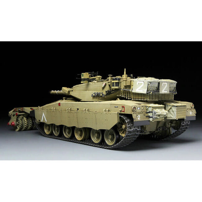 Meng 1/35 Israel Main Battle Tank Merkava Mk.3 BAZ w/Nochri Dalet Mine Roller System Model Kit