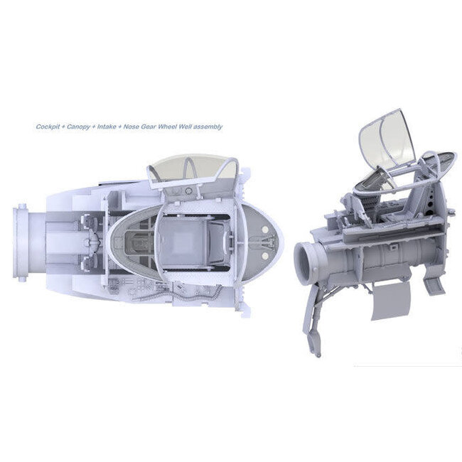 Das Werk 1/32 Messerschmitt P.1101 Plastic Model Kit [DW32002]