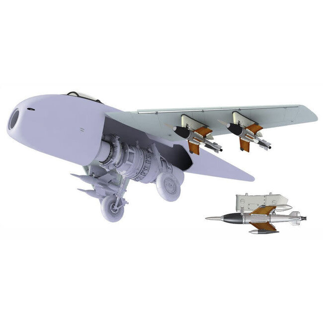 Das Werk 1/32 Messerschmitt P.1101 Plastic Model Kit [DW32002]