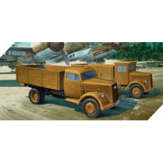 ACADEMEY Academy 1/72 German Cargo Truck E/L Plastic Model Kit [13404]