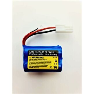 UDI R/C UDI RC 008 Lithium Battery, 2-Wire (WHITE PLUG) (Also UDI020-11)