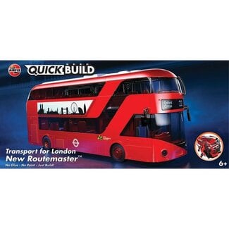 AIRFIX AIRFIX QUICKBUILD NEW ROUTEMASTER LONDON BUS