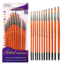 ACE WEIZHUANG NYLON HAIR PAINT BRUSH SET 12PCS
