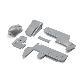 LOSI Losi Body Panel Set, Silver 22S Sprint Car