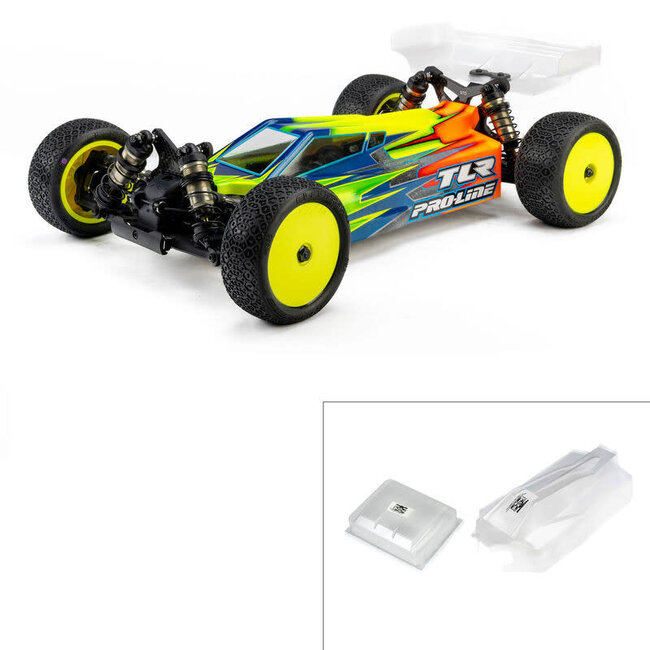 Proline sector pre cut body TLR 4WD 22x-4 2.0 Clear Body
