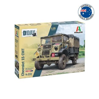 ITALERI ITALERI 1/35 CHEVROLET 15 CWT "D-DAY 80TH ANNIVERSARY" WITH AUS.DECALS