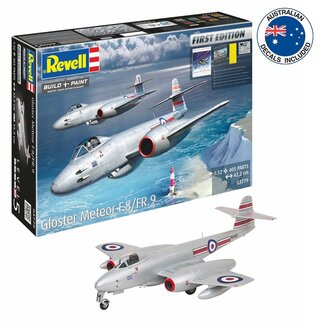 REVELL REVELL 1/32 GLOSTER METEOR F.8/FR.9 FIRST EDITION WITH AUS. DECALS