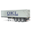 TAMIYA 40 FOOT  OKL CONTAINER SEMI TRAILER 1/14  T56377  ( DISCONTINUED )