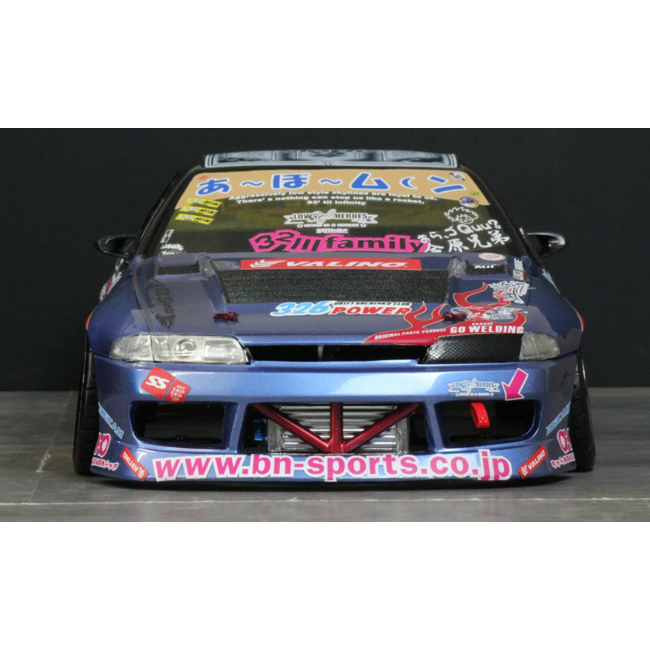 Pandora RC 1/10 BN-Sports HCR32 Nissan Skyline 4 Door Unpainted Body Shell - Clear