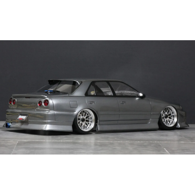 Pandora RC 1/10 Nissan Skyline ER34 4 Door Unpainted Body Shell - Clear