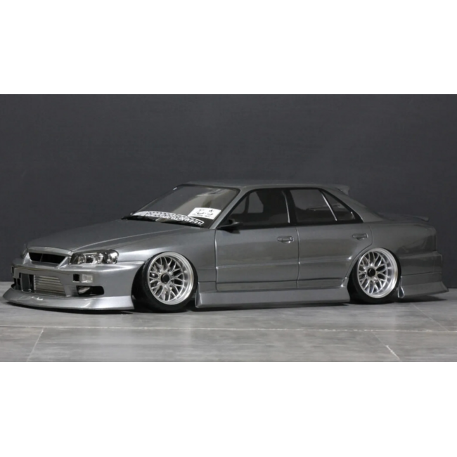 Pandora RC 1/10 Nissan Skyline ER34 4 Door Unpainted Body Shell - Clear