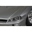 Pandora RC 1/10 Nissan Skyline ER34 4 Door Unpainted Body Shell - Clear