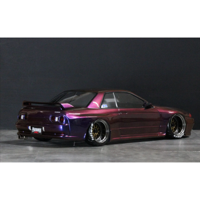 Pandora RC 1/10 BNR32 Skyline GT-R R32 Unpainted Body Shell - Clear