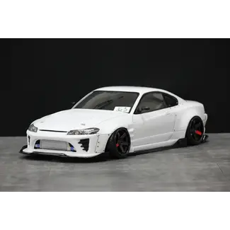 PANDORA Pandora RC 1/10 Nissan Silvia S15 BLS Bn Sports Unpainted Body Shell - Clear