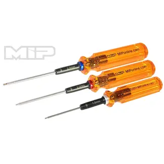 MIP MIP 1.5, 2.0, & 2.5mm G2 Hex Driver Set 3Pcs