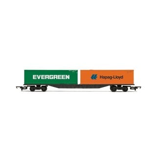 HORNBY HORNBY 1/76 RAILROAD BR - FFA CONTAINER WAGON & CONTAINERS HO OO