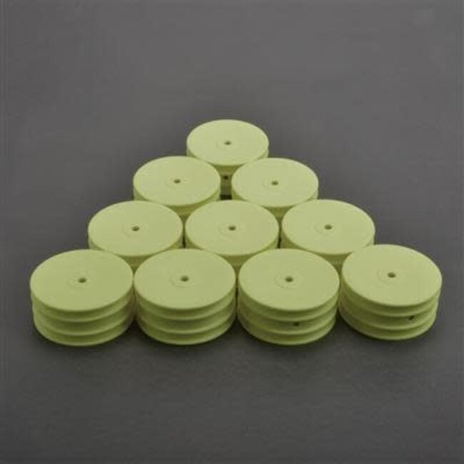 SCHUMACHER Wheel Front 4WD - Yellow - 5pr
