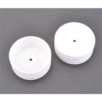 Schumacher RC SCHUMACHER Wheel; Hex Front - White - 2wd - pr