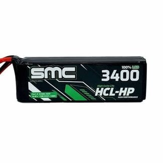 SMC SMC HCL-HP 14.8V-3400mAh-80C Flight Pack TPLUG