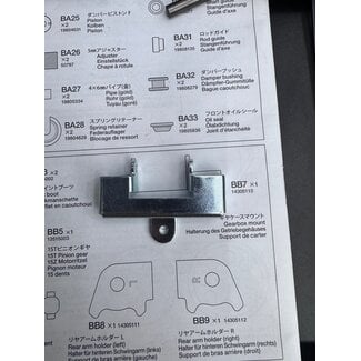 TAMIYA TAMIYA GEARBOX MOUNT  FOR WILD ONE, FAST ATTACK VEHICLE FAV
