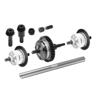 GPM GPM Carbon Steel and Aluminium Complete Differential Set - Silver