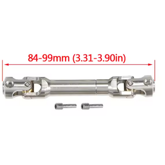 Race RACE STEEL UNIVERSAL DRIVE SHAFT 84-99mm FOR TAMIYA 1/14 TRACTOR TRUCKS