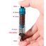 RACE 1/10TH 85mm 4PCS Aluminum Alloy Shock Absorbers
