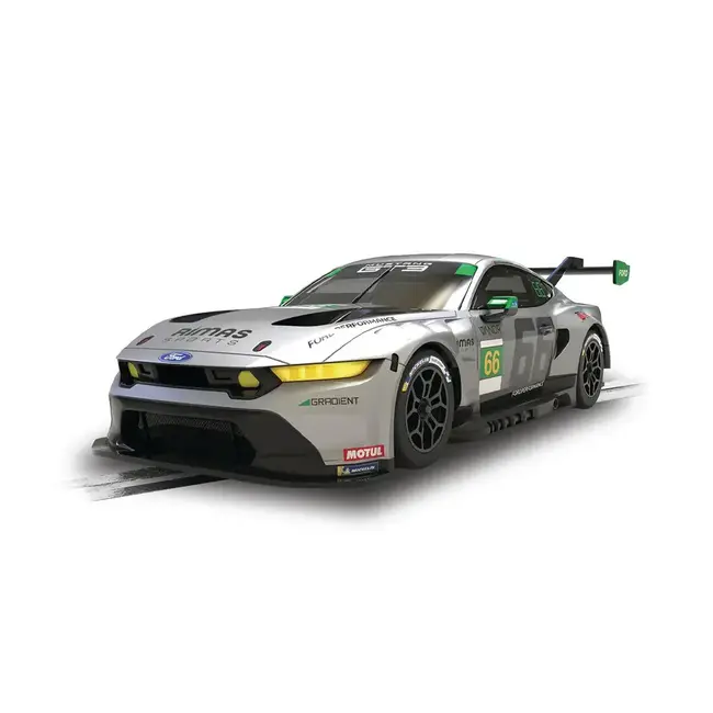 SCALEXTRIC 1/32 FORD MUSTANG GT3 - DAYTONA 2025 - GRADIENT RACING SLOT CAR