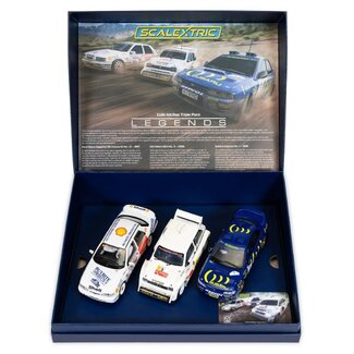SCALEXTRIC SCALEXTRIC COLIN MCRAE TRIPLE PACK