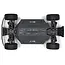 Arrma Mojave Grom 1/16 4x4 Ready to Assemble Desert Truck, Clear/Black, ARA2104KT1