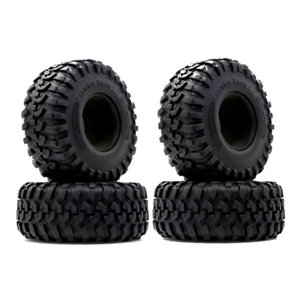 HOBBY DETAILS HOBBY DETAILS CRAWLER TIRES 2.2" WITH FOAM