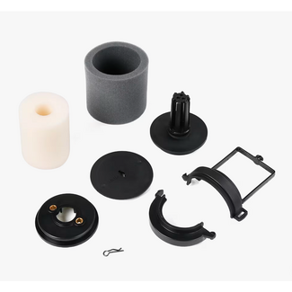 ROVAN Rovan Dual Stage Air Filter Foam Set w/ Mounting Hardware - Black