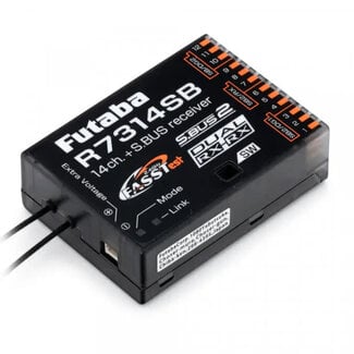 FUTABA Futaba R7314SB 14-Channel (PWM) Air Receiver (26-Channel S.BUS) FASSTest [FUTR7314SB]