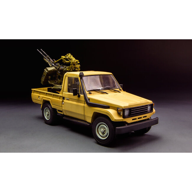 Meng 1/35 Pickup w/ ZPU-2 Plastic Model Kit