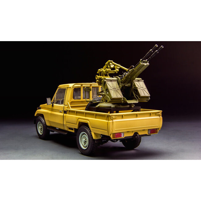 Meng 1/35 Pickup w/ ZPU-2 Plastic Model Kit