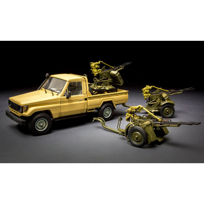 Meng 1/35 Pickup w/ ZPU-2 Plastic Model Kit