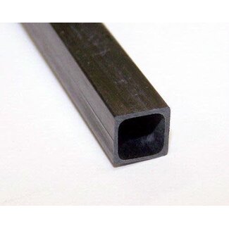 EMAX CARBON FIBRE SQUARE TUBE 8.0mm x 7.0mm x 1mt
