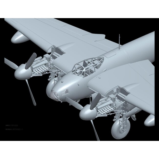 Hong Kong Models 1/32 Mosquito B. MK IX, XVI Plastic Model KitHong Kong Models 1/32 Mosquito B. MK IX, XVI Plastic Model Kit